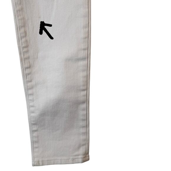 NWT Kut from the Kloth Diana Skinny Jeans White Size 2 - Picture 6 of 13